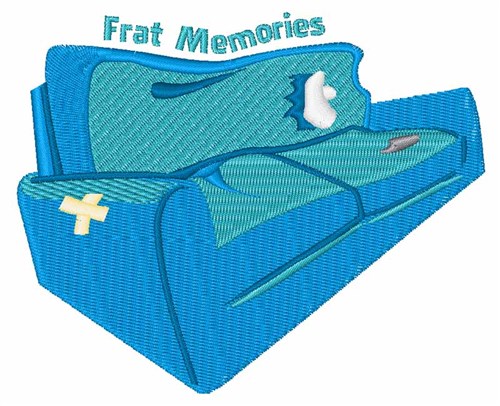 Frat Memories Machine Embroidery Design