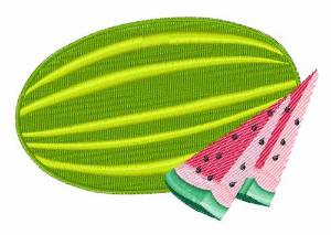 Picture of Watermelon Machine Embroidery Design