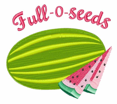 Full O Seeds Machine Embroidery Design