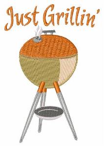 Picture of Just Grillin Machine Embroidery Design