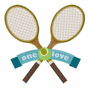 Picture of One Love Machine Embroidery Design