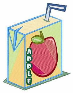 Picture of Apple Juice Machine Embroidery Design