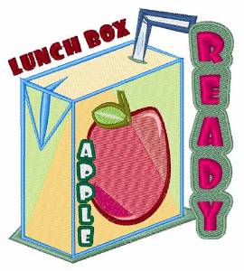 Picture of Lunch Box Ready Machine Embroidery Design