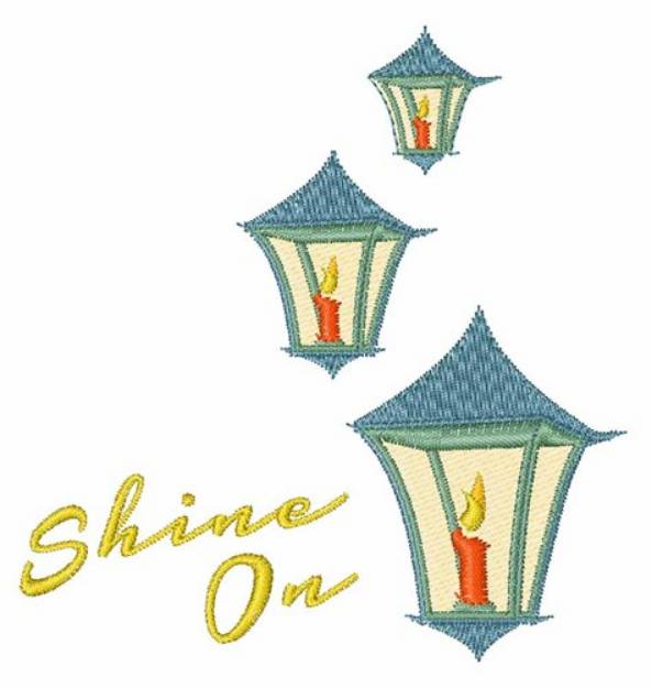 Picture of Shine On Machine Embroidery Design