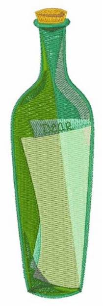 Picture of Message In Bottle Machine Embroidery Design