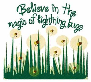 Picture of Lightning Bugs Machine Embroidery Design