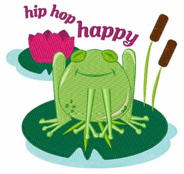 Picture of Hip Hop Happy Machine Embroidery Design