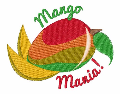 Mango Mania Machine Embroidery Design