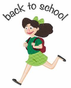 Picture of Back To School Machine Embroidery Design