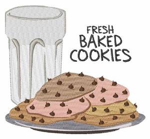 Picture of Fresh Cookies Machine Embroidery Design