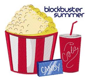 Picture of Blockbuster Summer Machine Embroidery Design