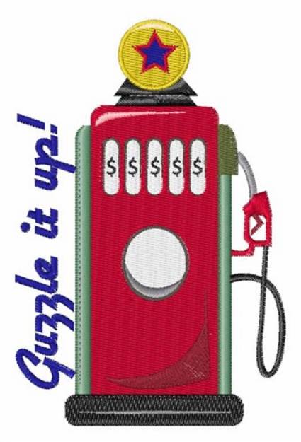 Picture of Guzzle It Up Machine Embroidery Design