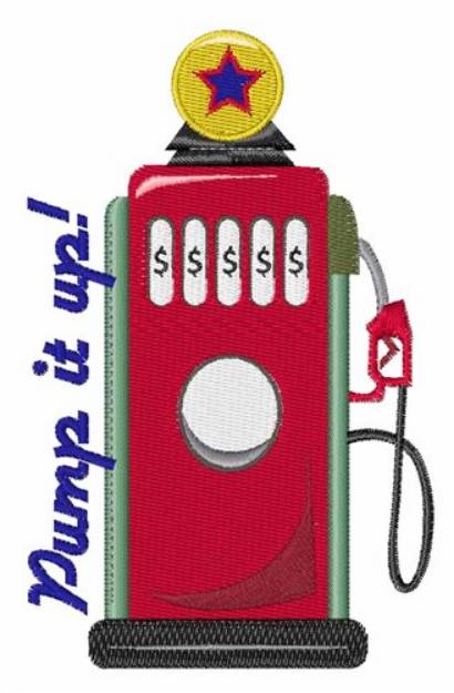 Picture of Pump it Up Machine Embroidery Design