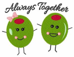 Picture of Always Together Machine Embroidery Design