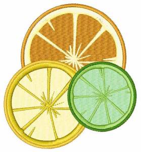Picture of Fruit Slices Machine Embroidery Design