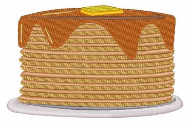 Picture of Pancake Stack Machine Embroidery Design