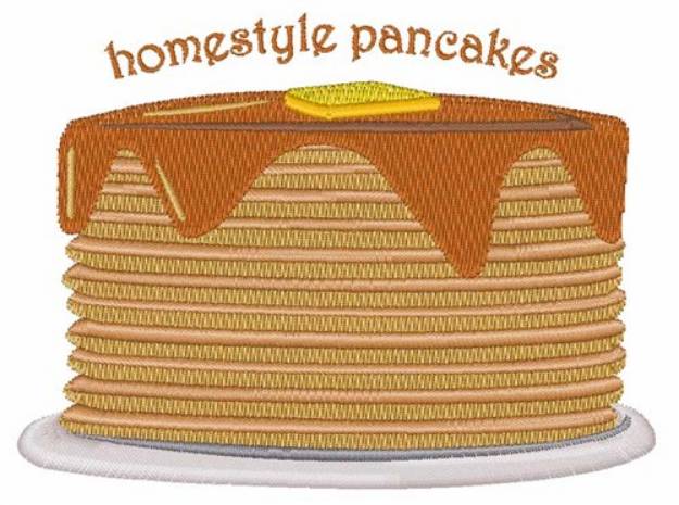 Picture of Homestyle Pancakes Machine Embroidery Design