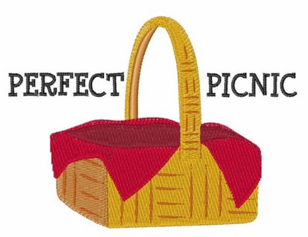 Picture of Perfect Picnic Machine Embroidery Design