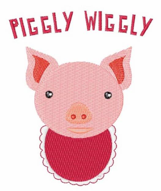 Picture of Piggly Wiggly Machine Embroidery Design