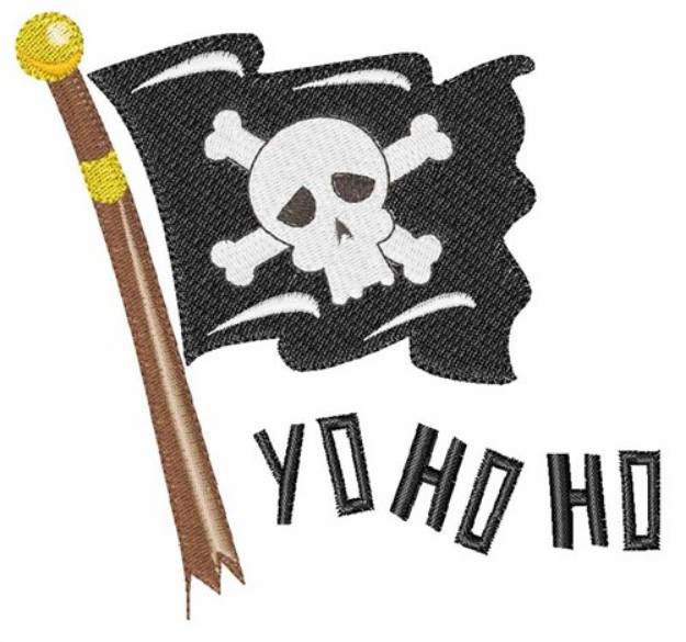Picture of Yo Ho Ho Machine Embroidery Design