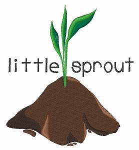 Picture of Little Sprout Machine Embroidery Design
