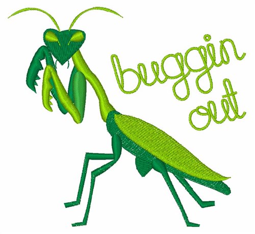 Buggin Out Machine Embroidery Design
