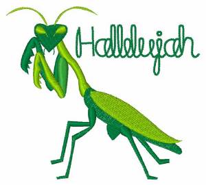Picture of Hallelujah Machine Embroidery Design
