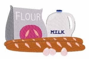 Picture of Flour & Milk Machine Embroidery Design
