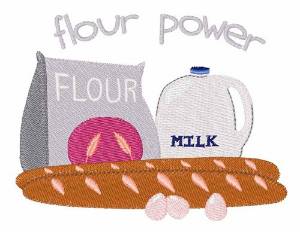 Picture of Flour Power Machine Embroidery Design