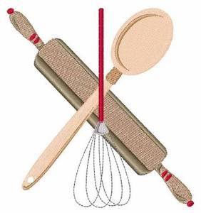 Picture of Cooking Tools Machine Embroidery Design