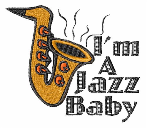 A Jazz Baby Machine Embroidery Design