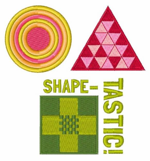 Picture of Shape Tastic Machine Embroidery Design