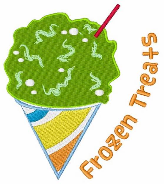 Picture of Frozen Treats Machine Embroidery Design