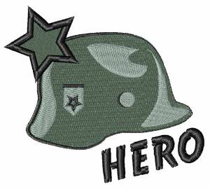 Picture of Hero Helmet Machine Embroidery Design