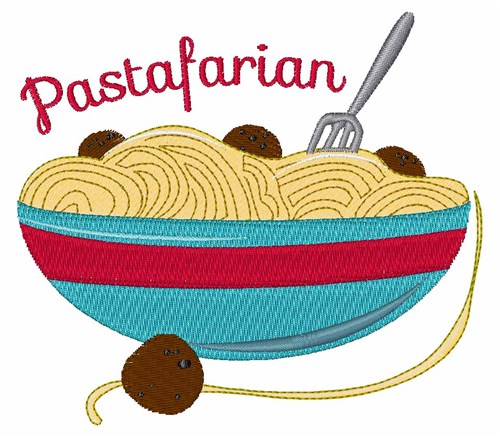 Pastafarian Machine Embroidery Design