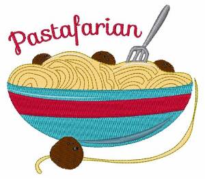 Picture of Pastafarian Machine Embroidery Design