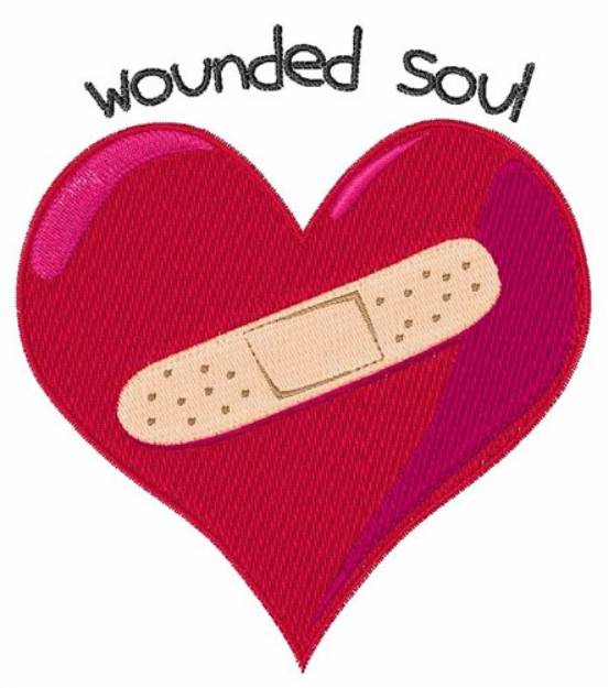 Picture of Wounded Soul Machine Embroidery Design