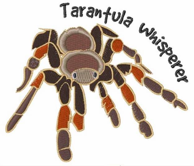 Picture of Tarantula Whisperer Machine Embroidery Design