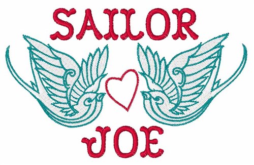 Sailor Joe Machine Embroidery Design