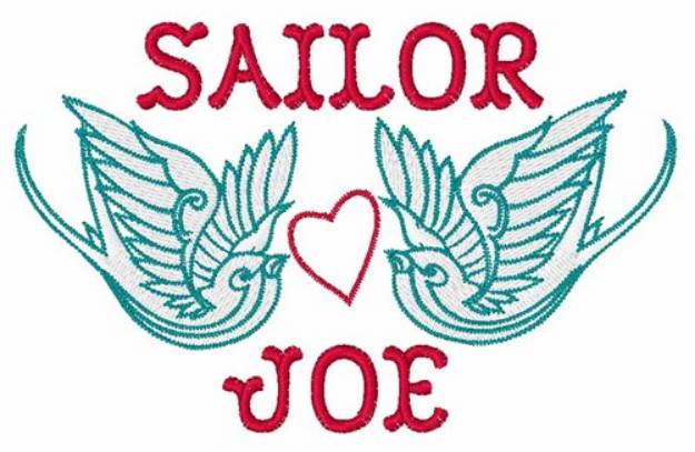 Picture of Sailor Joe Machine Embroidery Design