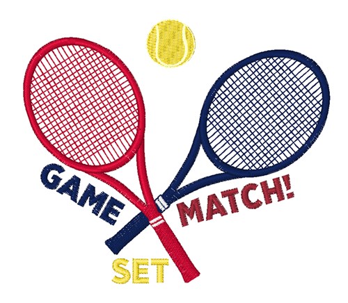 Game Match Set Machine Embroidery Design