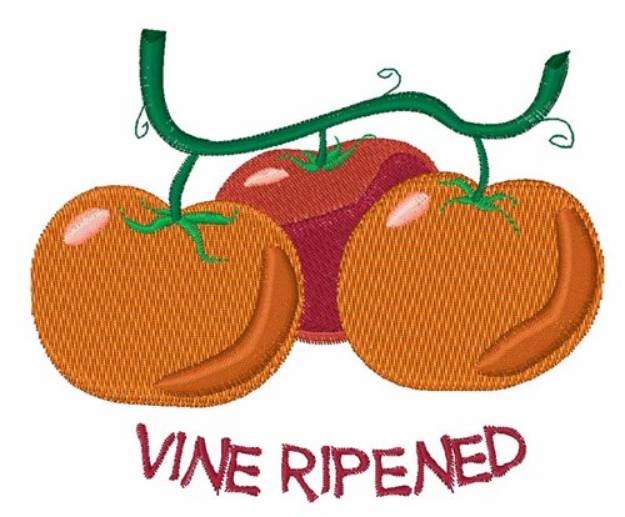 Picture of Vine Ripened Machine Embroidery Design