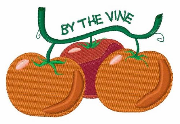 Picture of By The Vine Machine Embroidery Design