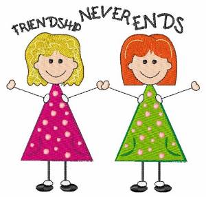 Picture of Friendship Machine Embroidery Design