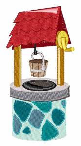 Picture of Wishing Well Machine Embroidery Design