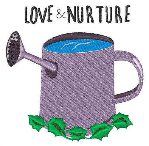 Love & Nurture Machine Embroidery Design