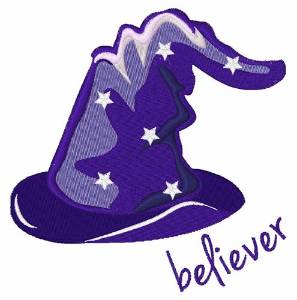 Picture of Believer Machine Embroidery Design