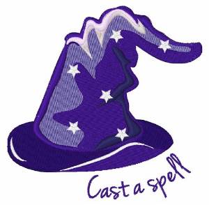 Picture of Casat A Spell Machine Embroidery Design