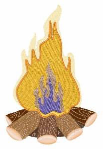 Picture of Campfire Machine Embroidery Design