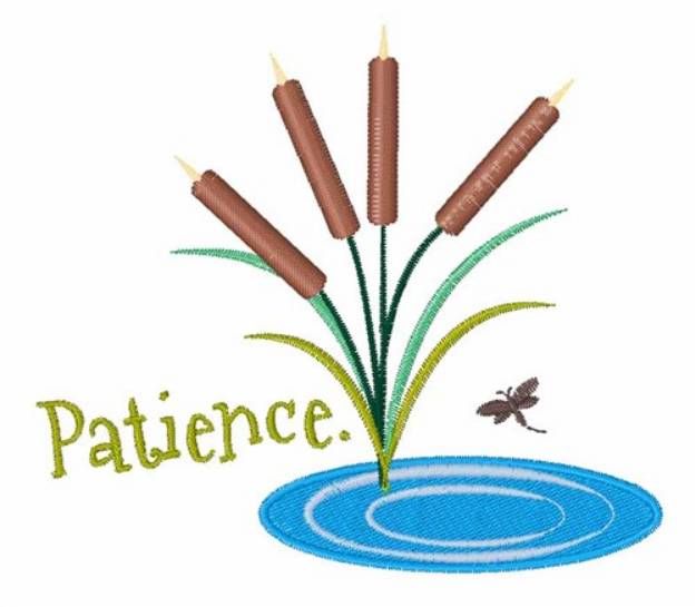 Picture of Patience Machine Embroidery Design